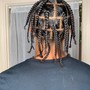 Mens Cornrows straight back