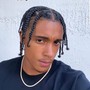 Mens Cornrows straight back