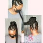 Flat double strand twist