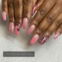 Pink & White Ombre