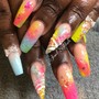 Color Acrylic Fill ($35  and up )