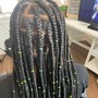 Kid’s Braids Medium Mid Back