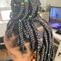 Kid’s Braids Medium Mid Back