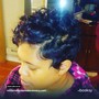 NATURAL HAIR/ WASH/ BLOWDRY/SILK PRESS/ TRIM