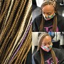 Medium Knotless  Braids (Thigh length)