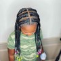 Kids weave Braids