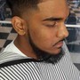 Haircut w/beard trim