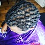 Dreadlock Retwist with Style