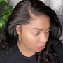 18" HD frontal wavy Wig