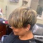 Short natural color and shape