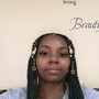 Feed- In Braids /Hair Added