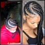 2 feed in braids