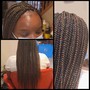 Medium Box Braids (Shoulder Length)