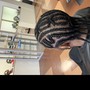 Large Knotless Box Braids (Standard Length)