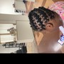 4-5 Feed In Braids