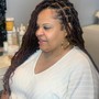 Shampoo style relaxer edge up