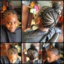 Kid's Braided ponytail