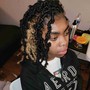 Short Distressed/ Butterfly Loc/Natural Locs