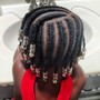 Kid's Cornrow Braid Extensions