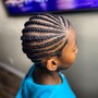 Kid's Cornrow Braid Extensions