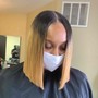 Quickweave w/ trim and straighten