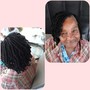 Flat Twists with natural hair