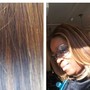 Hair transition Feels like a keratin package! !