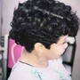 Natural Hair Silk Press