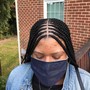 Small Knotless Braids