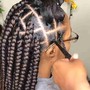 Knotless braid