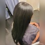 Micro bead link / Braid-less weave half head