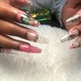 Fill w/ gel , art (2 nails) ($50 and up)