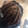 Starter Locs with Comb Coils & 2strand Twist