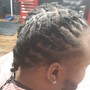 Individual Braids (half head)