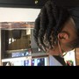 Starter Locs with Comb Coils & 2strand Twist