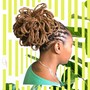 (Add on) Two strand twist (updo style)