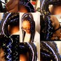 Cornrows with natural hair **no weave**