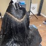 Wig braid down