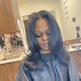 Relaxer treatment (styling included)