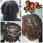 (Retwist)medium with shaved sides and back