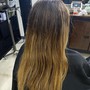 Base Color with blowdry