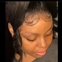 Partial Sew In W/Leave Out