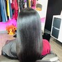 long layer hair cut (add on service)