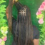 Jumbo Box braids (butt length)