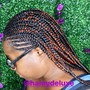 Knotless braids