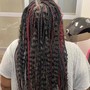 Bohemian box braids