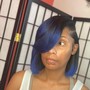 Protective Quickweave Bob & Lashes