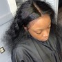 Quickweave with leave out