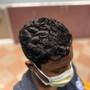 Starter Locs with sides shaved