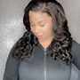 18" HD frontal wavy Wig